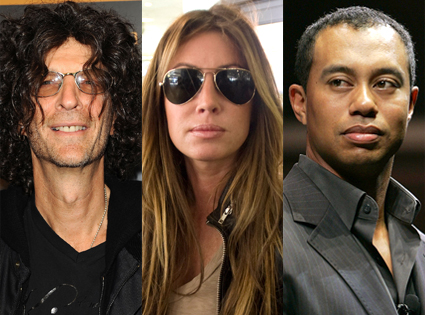Howard Stern, Rachel Uchitel, Tiger Woods Howard Stern, Rachel Uchitel, Tiger Woods